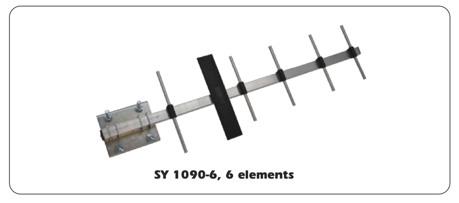 (image for) Sirio SY 1.09-6 1090 Mhz ADS-B 6 Elements Yagi
